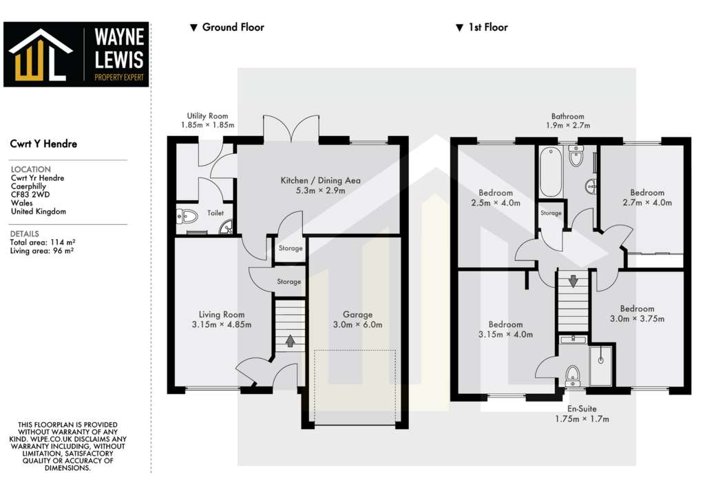 4 bedroom detached house for sale - floorplan