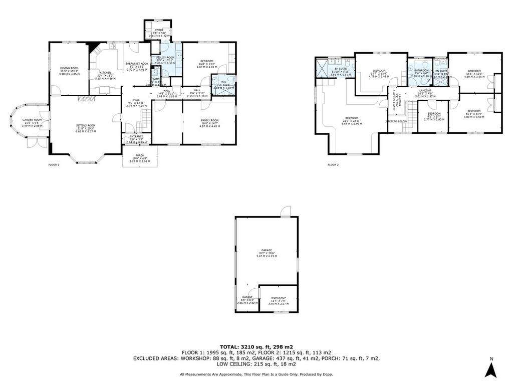 6 bedroom detached house for sale - floorplan