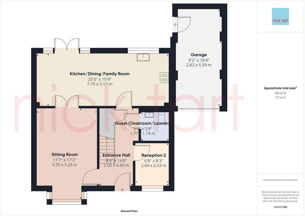 4 bedroom detached house for sale - floorplan