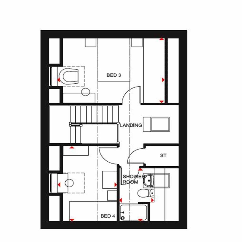 4 bedroom detached house for sale - floorplan