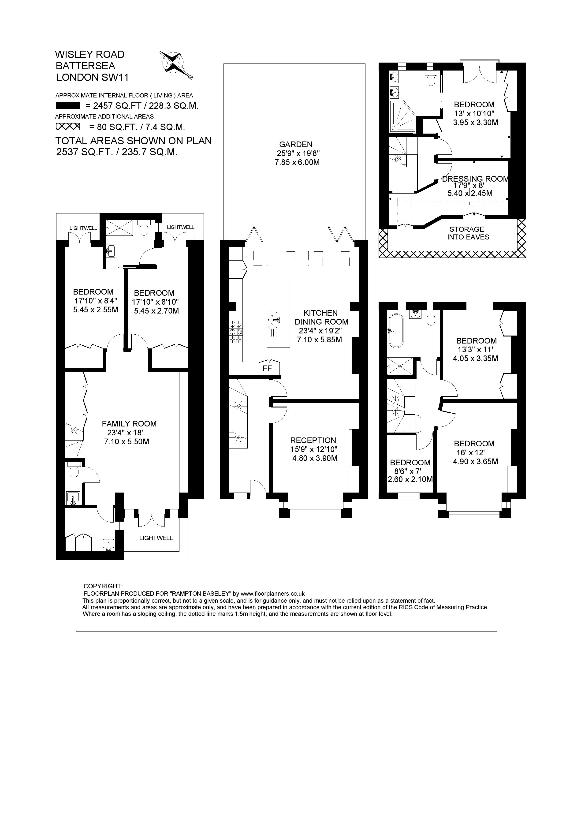 6 bedroom property for sale - floorplan