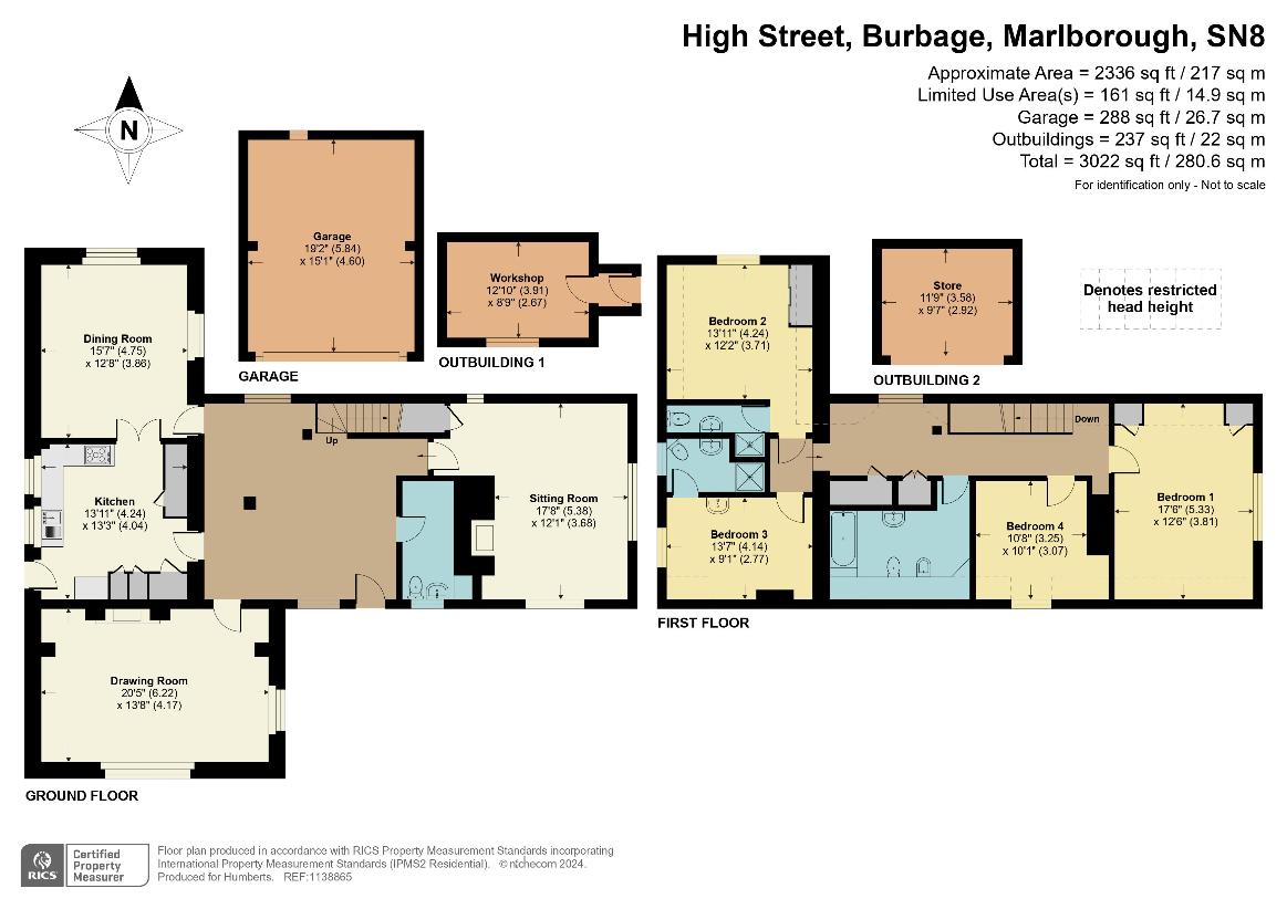 4 bedroom property for sale - floorplan