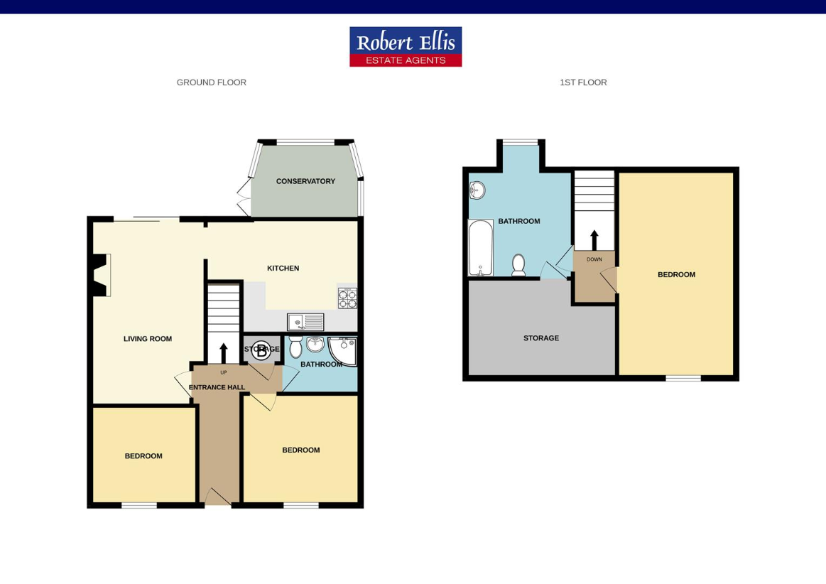 3 bedroom terraced house for sale - floorplan