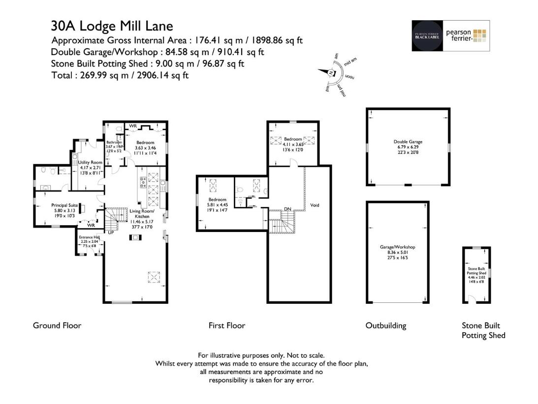 4 bedroom detached house for sale - floorplan