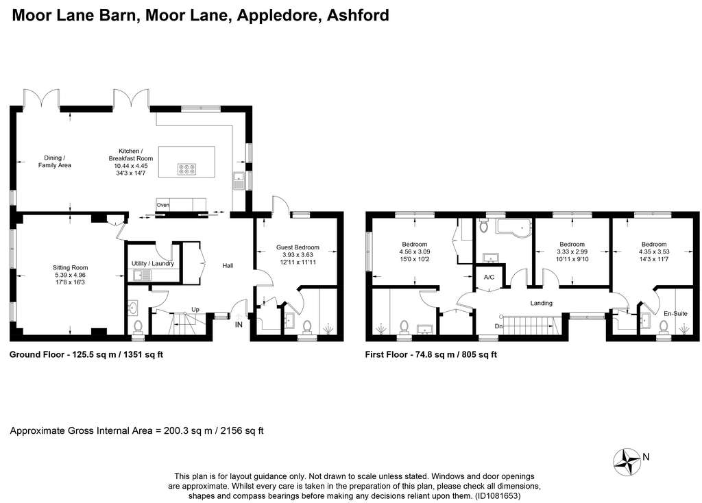 4 bedroom detached house for sale - floorplan