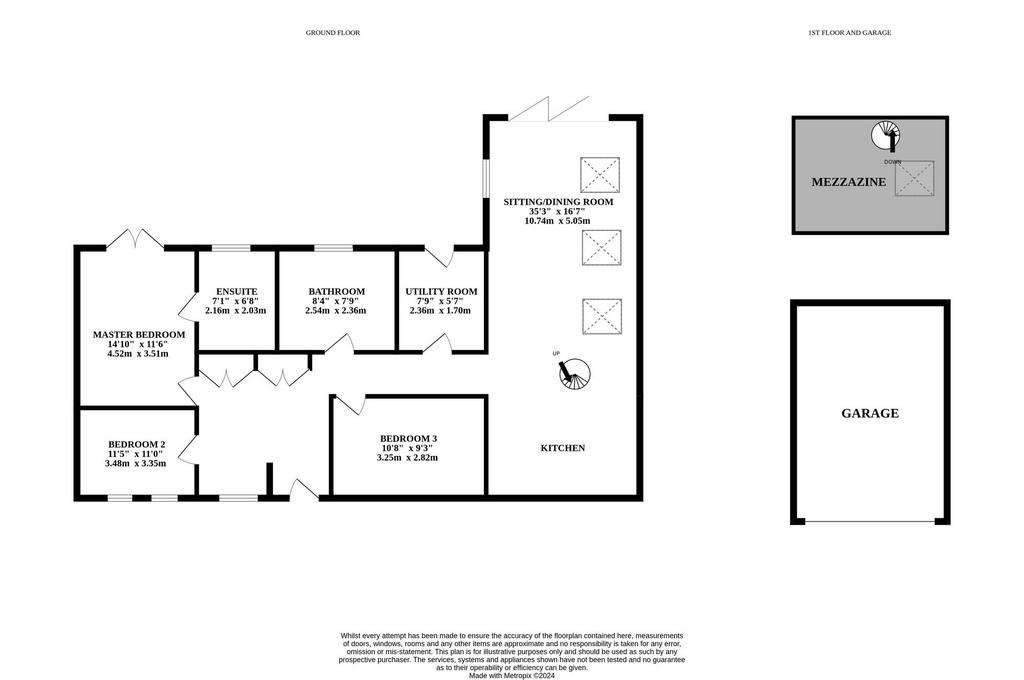 3 bedroom detached bungalow for sale - floorplan