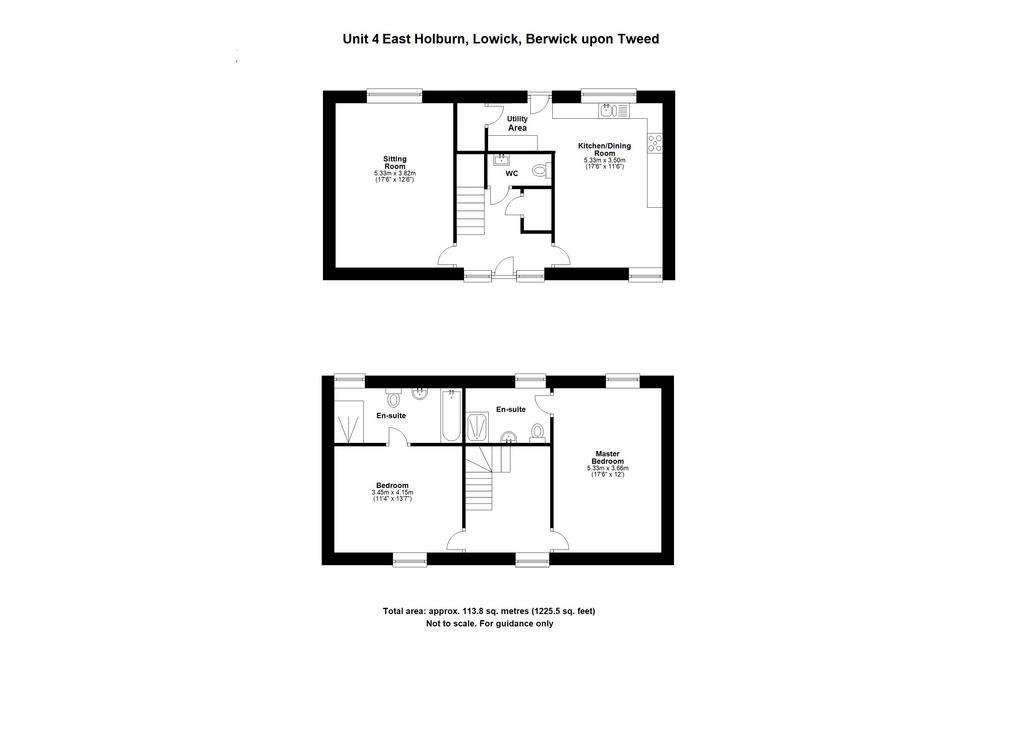 2 bedroom terraced house for sale - floorplan