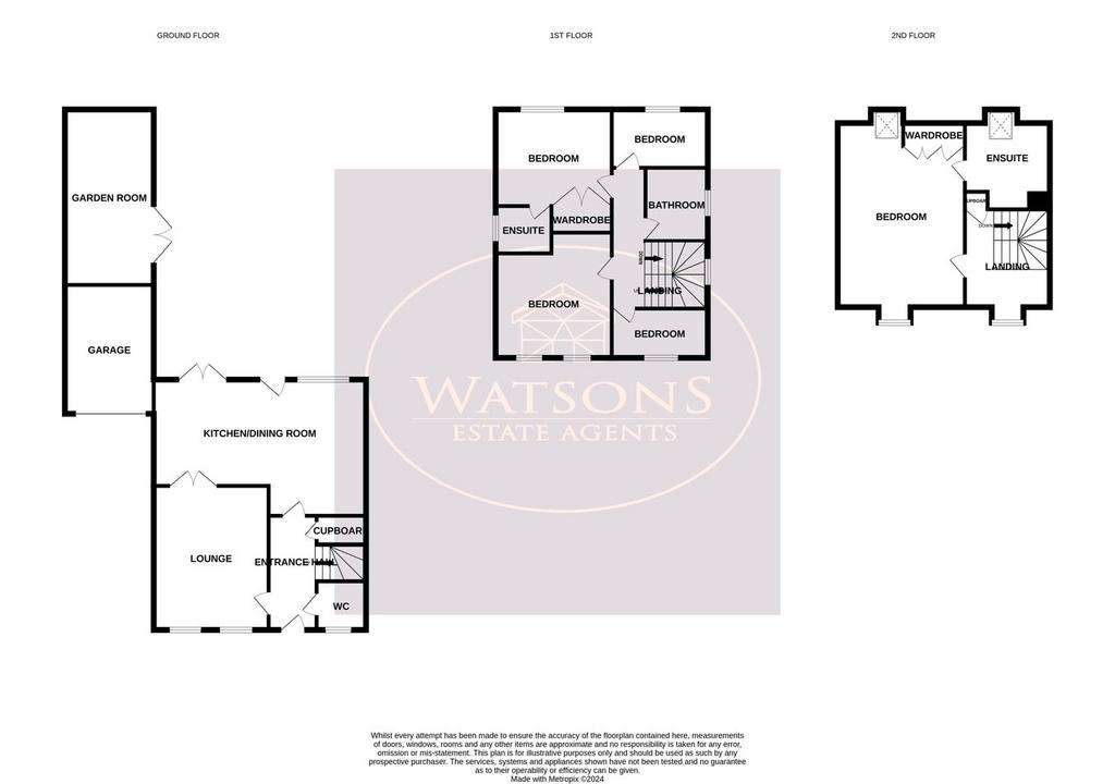 5 bedroom detached house for sale - floorplan