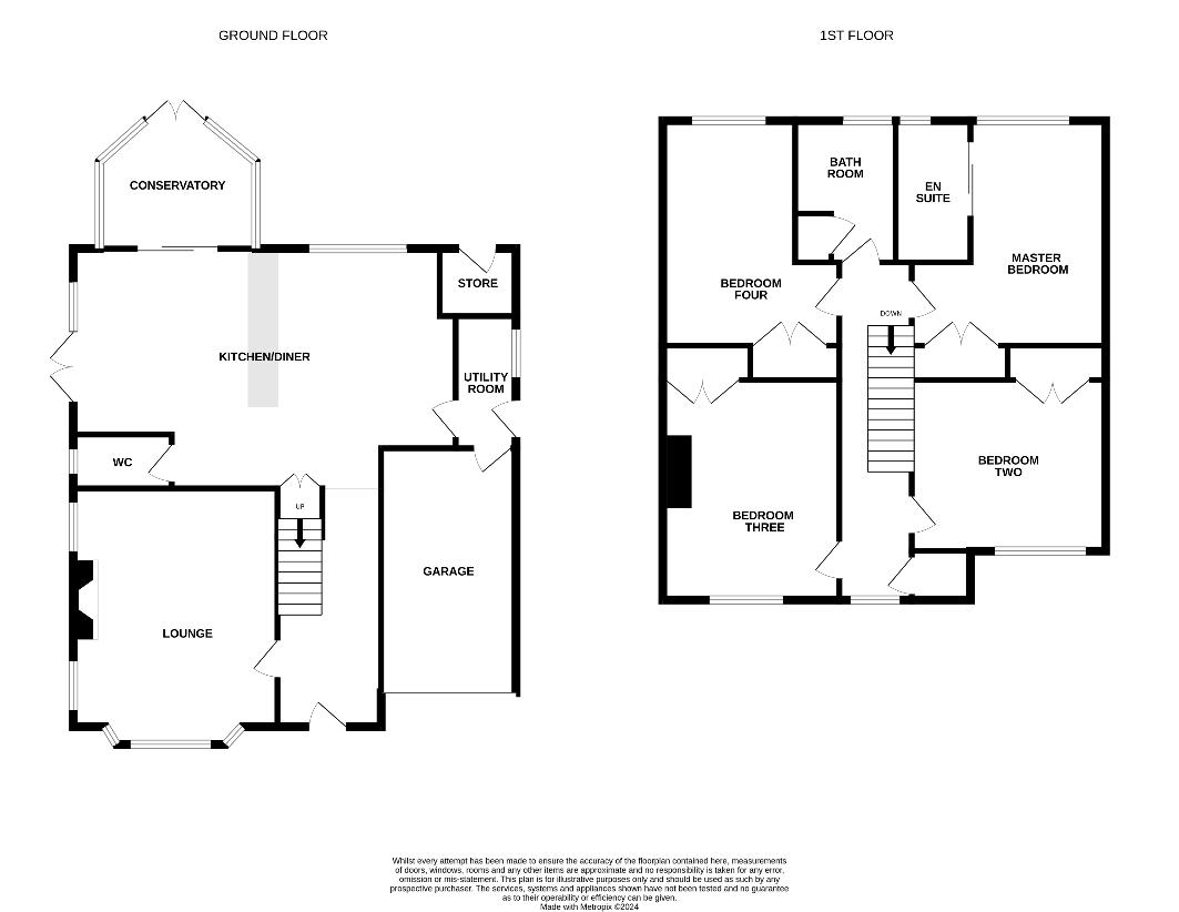 4 bedroom property for sale - floorplan