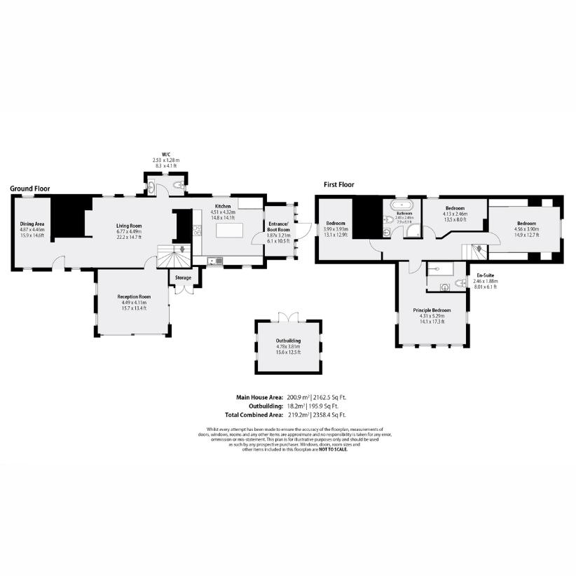 4 bedroom detached house for sale - floorplan