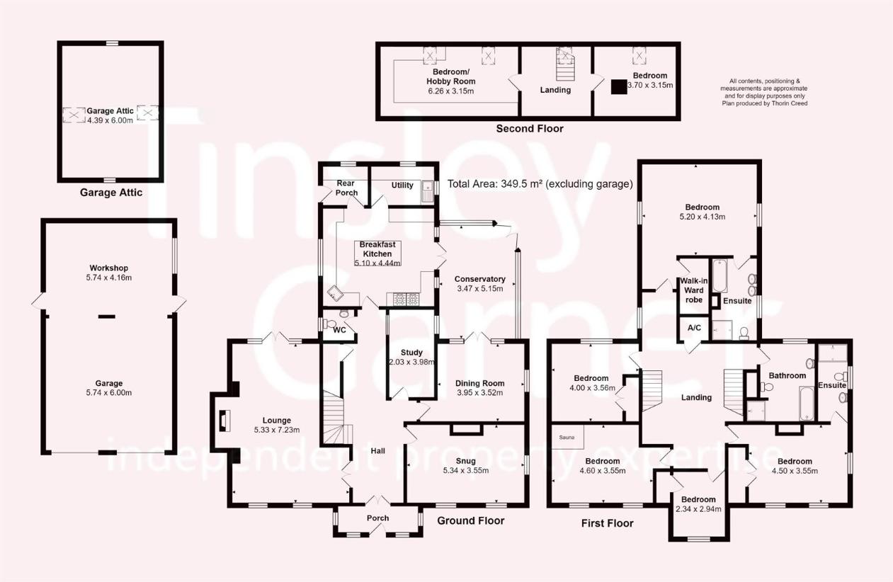 7 bedroom detached house for sale - floorplan