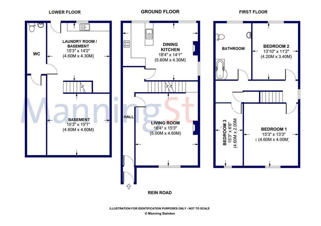 3 bedroom detached house for sale - floorplan