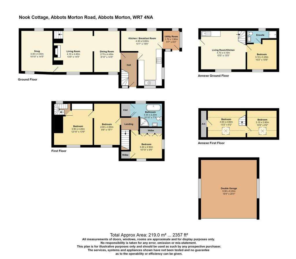 6 bedroom detached house for sale - floorplan