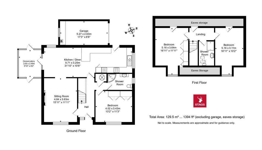 3 bedroom detached house for sale - floorplan