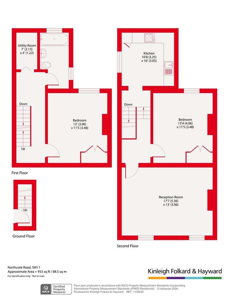 2 bedroom flat for sale - floorplan