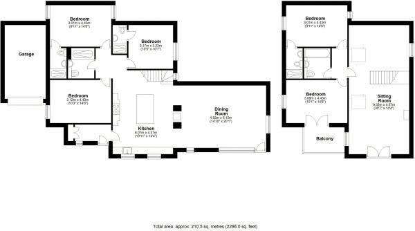 5 bedroom detached house for sale - floorplan