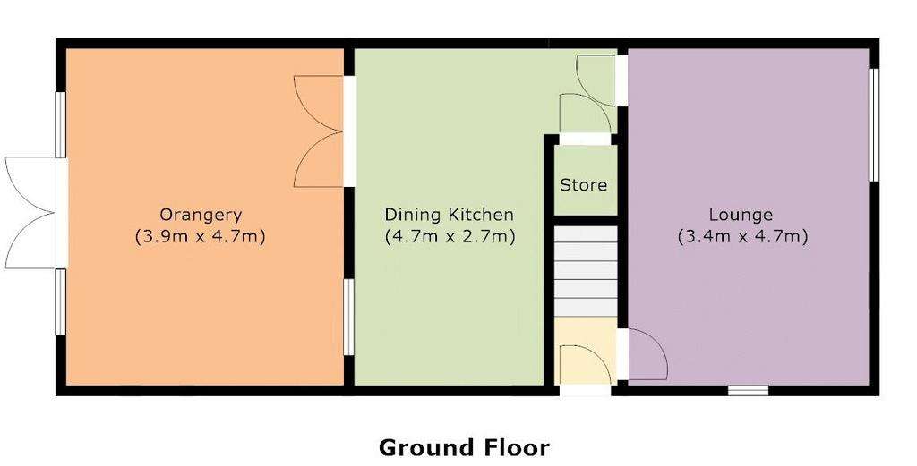 3 bedroom detached house for sale - floorplan