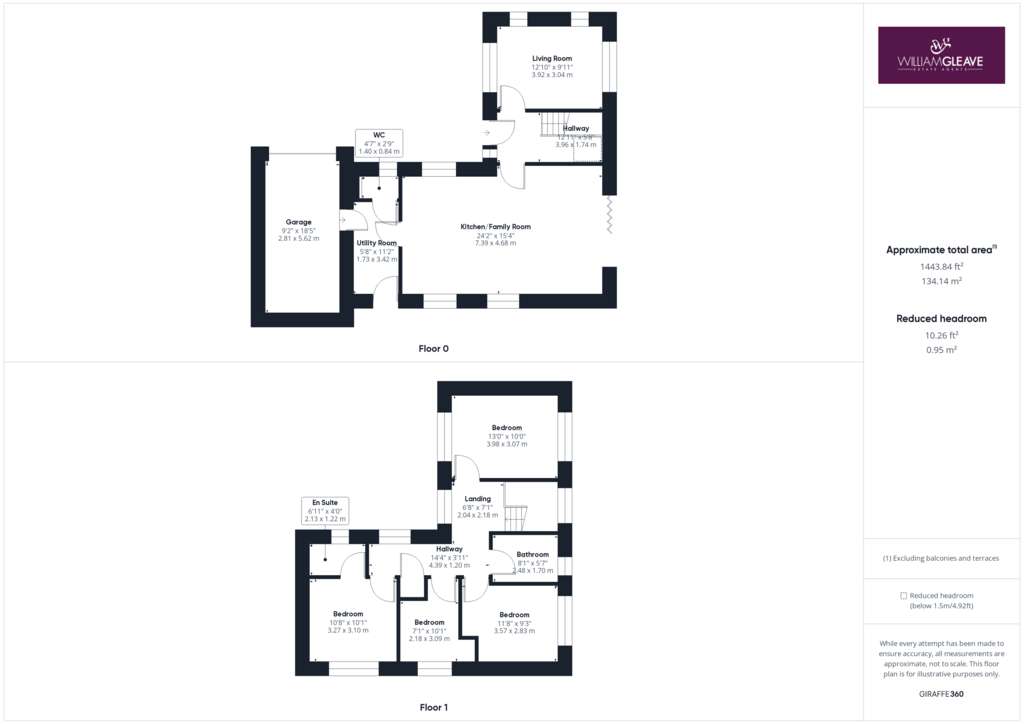 4 bedroom house for sale - floorplan