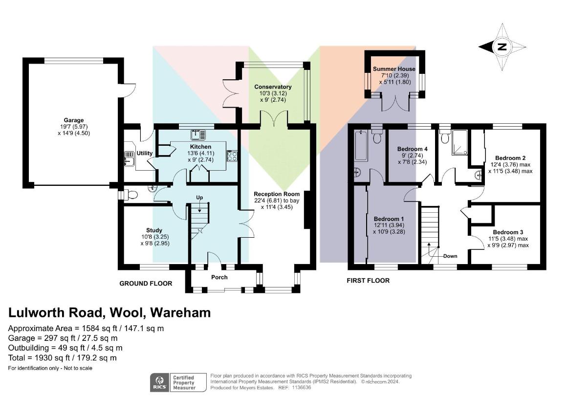 4 bedroom detached house for sale - floorplan