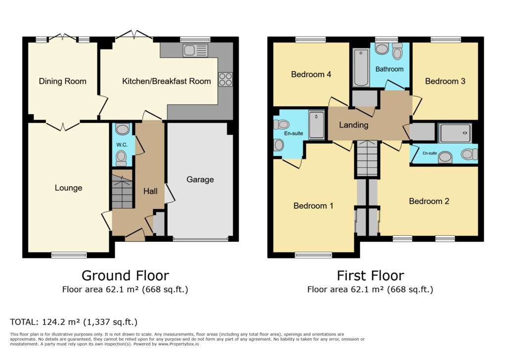 4 bedroom detached house for sale - floorplan