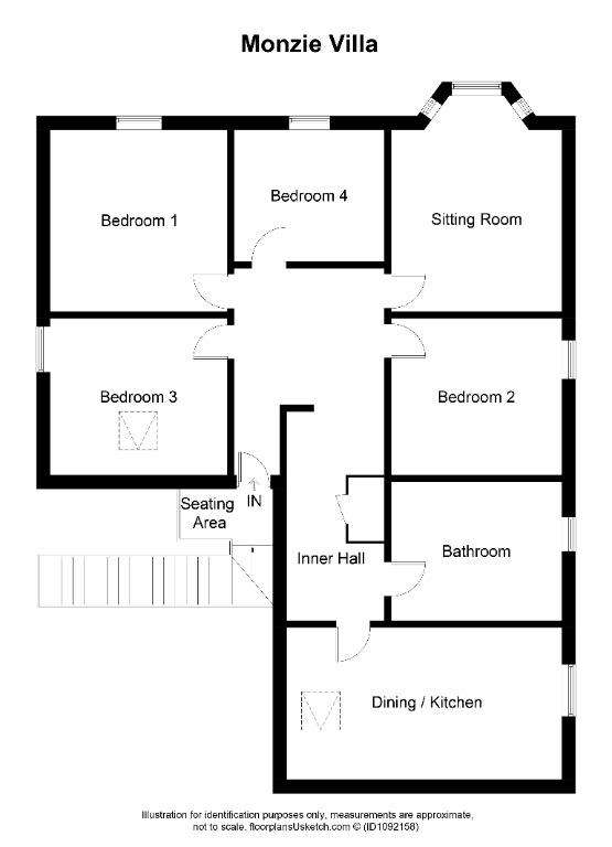 4 bedroom flat for sale - floorplan