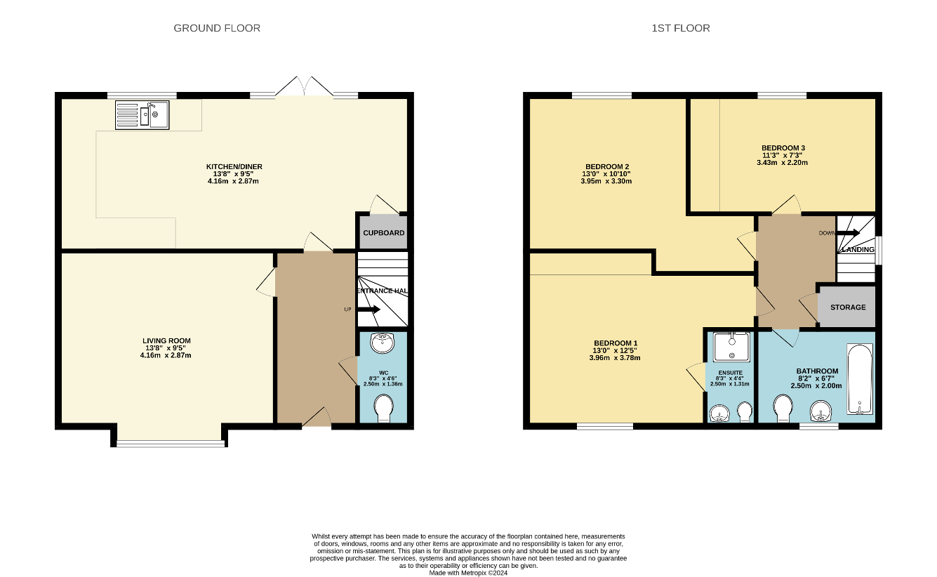 3 bedroom property for sale - floorplan