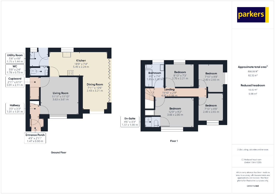 4 bedroom property for sale - floorplan