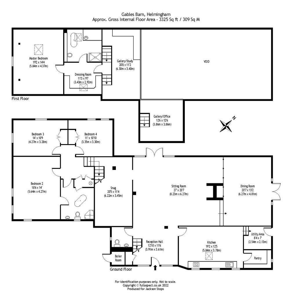 6 bedroom detached house for sale - floorplan