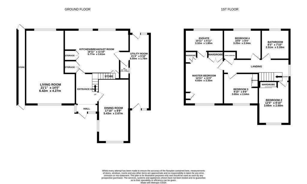 4 bedroom detached house for sale - floorplan