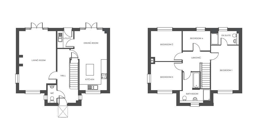 4 bedroom detached house for sale - floorplan