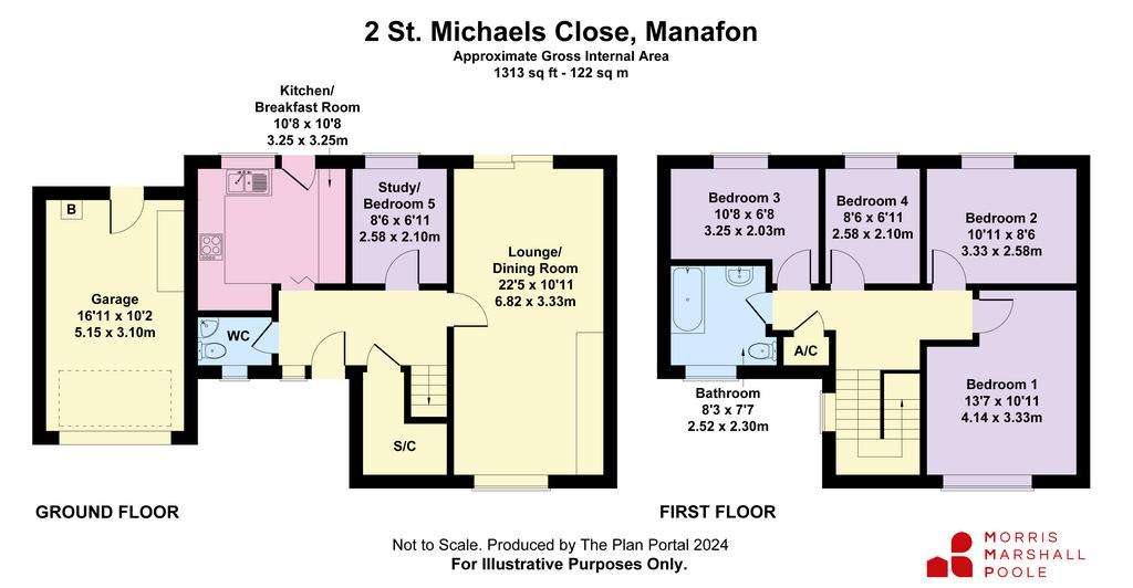 4 bedroom detached house for sale - floorplan