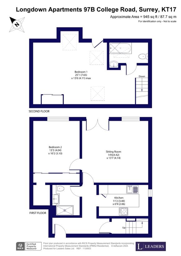 2 bedroom flat for sale - floorplan