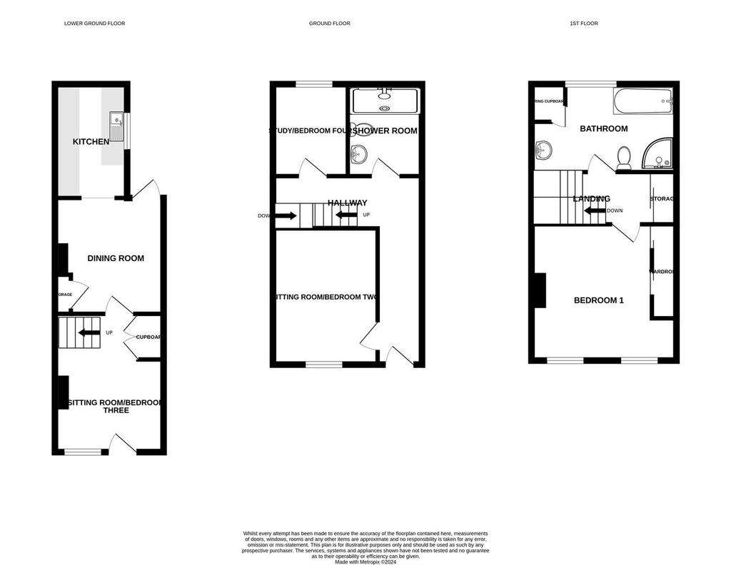 3 bedroom town house for sale - floorplan