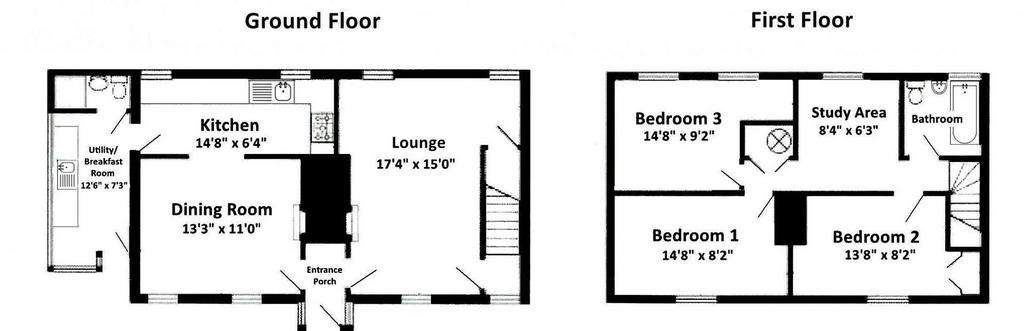 3 bedroom detached house for sale - floorplan