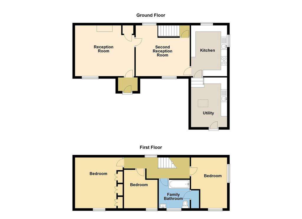 3 bedroom detached house for sale - floorplan