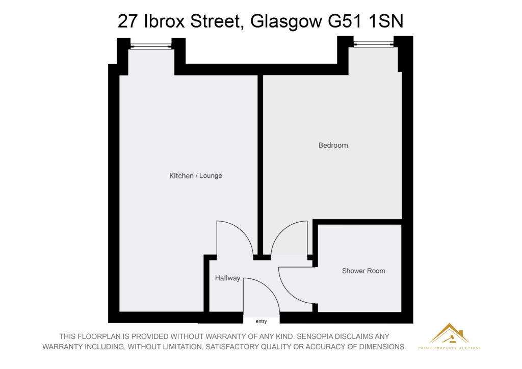 1 bedroom flat for sale - floorplan