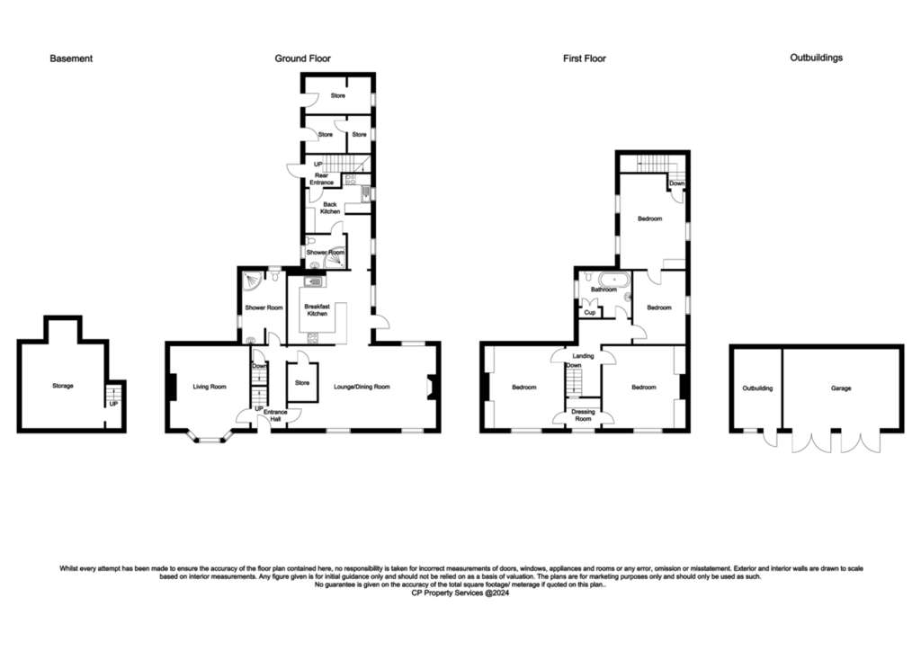 4 bedroom detached house for sale - floorplan