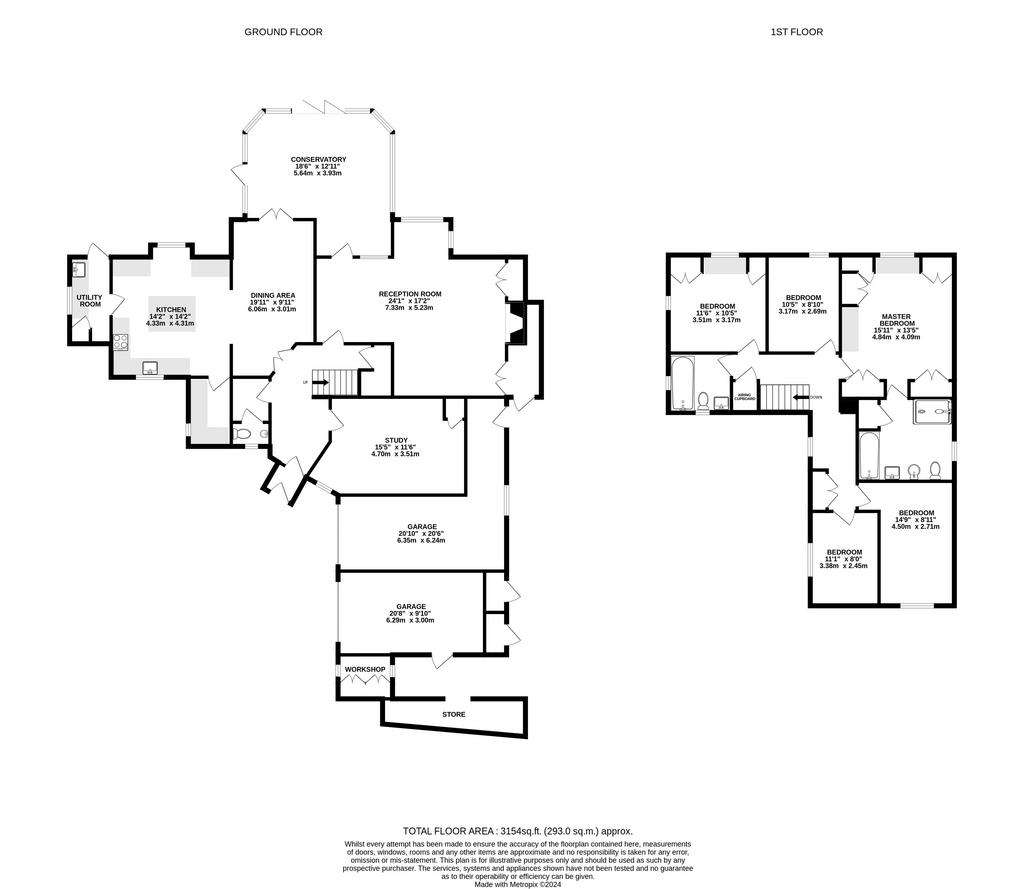 5 bedroom detached house for sale - floorplan