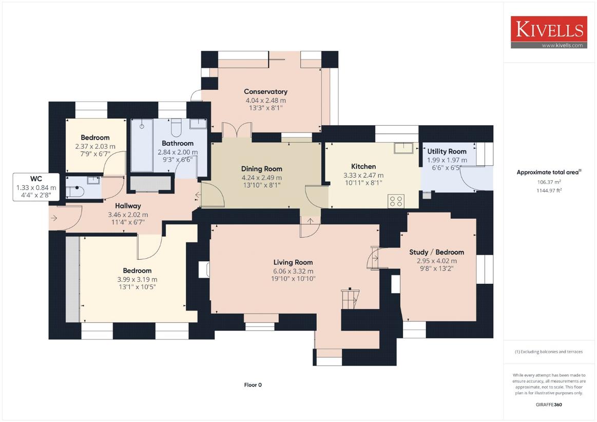 4 bedroom property for sale - floorplan