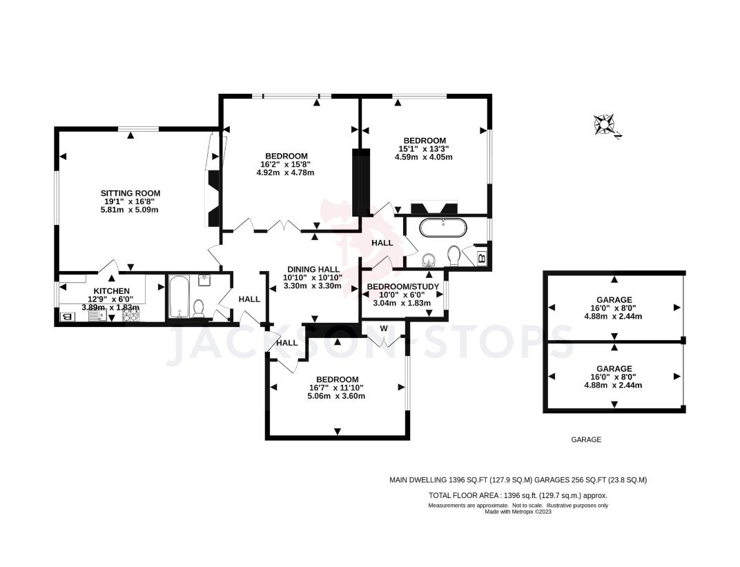 4 bedroom flat for sale - floorplan