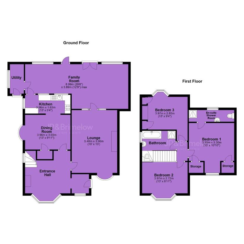 3 bedroom detached house for sale - floorplan