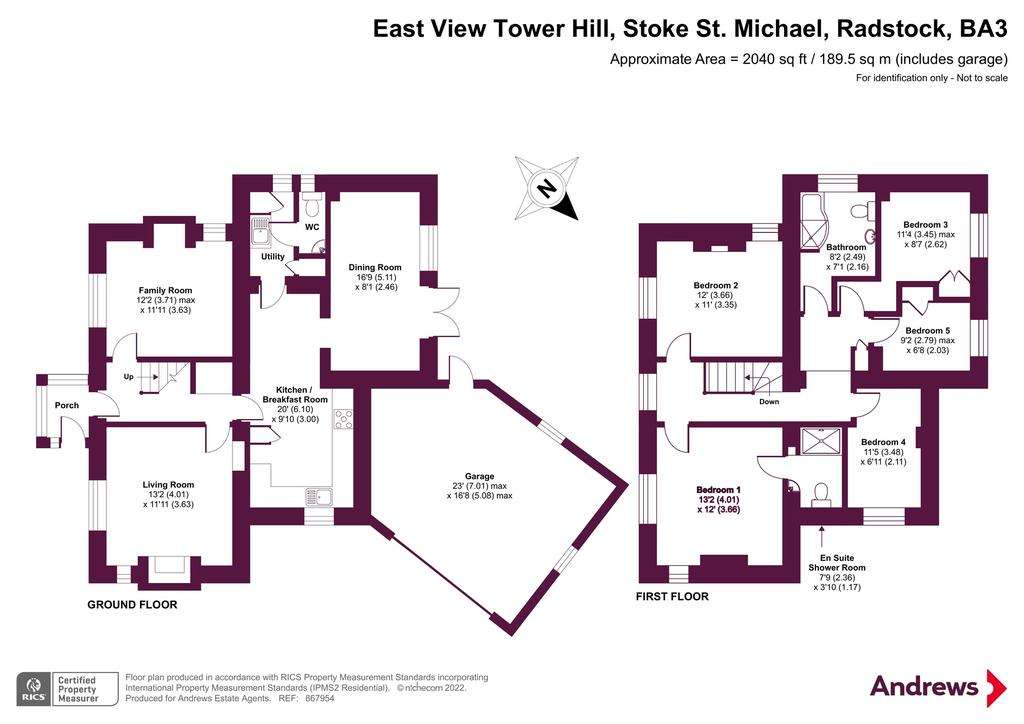 5 bedroom detached house for sale - floorplan