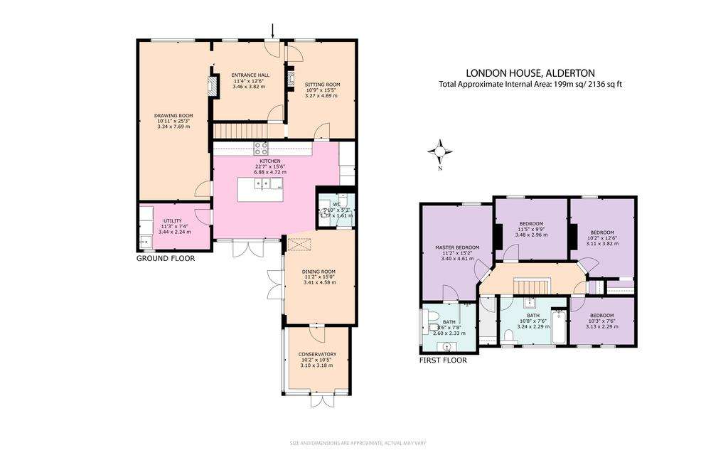 4 bedroom house for sale - floorplan