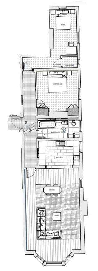 2 bedroom flat to rent - floorplan