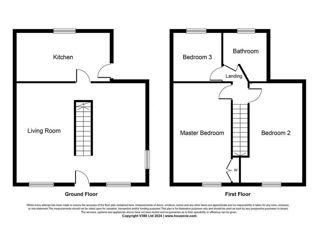 3 bedroom semi-detached house for sale - floorplan