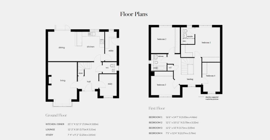 4 bedroom detached house for sale - floorplan