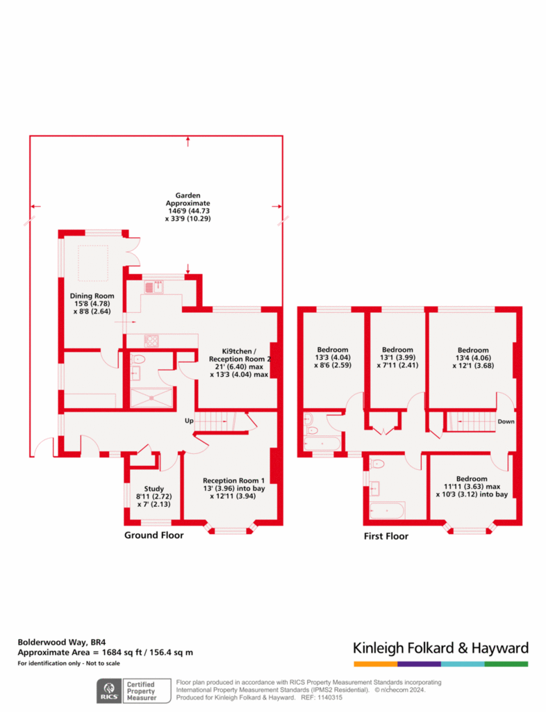 4 bedroom semi-detached house for sale - floorplan