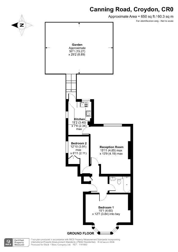 2 bedroom flat for sale - floorplan