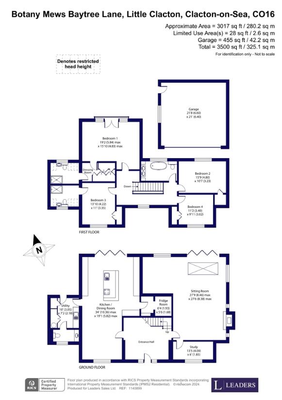 4 bedroom property for sale - floorplan