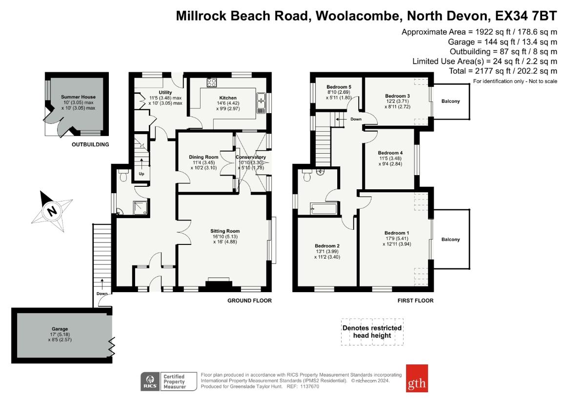 5 bedroom property for sale - floorplan